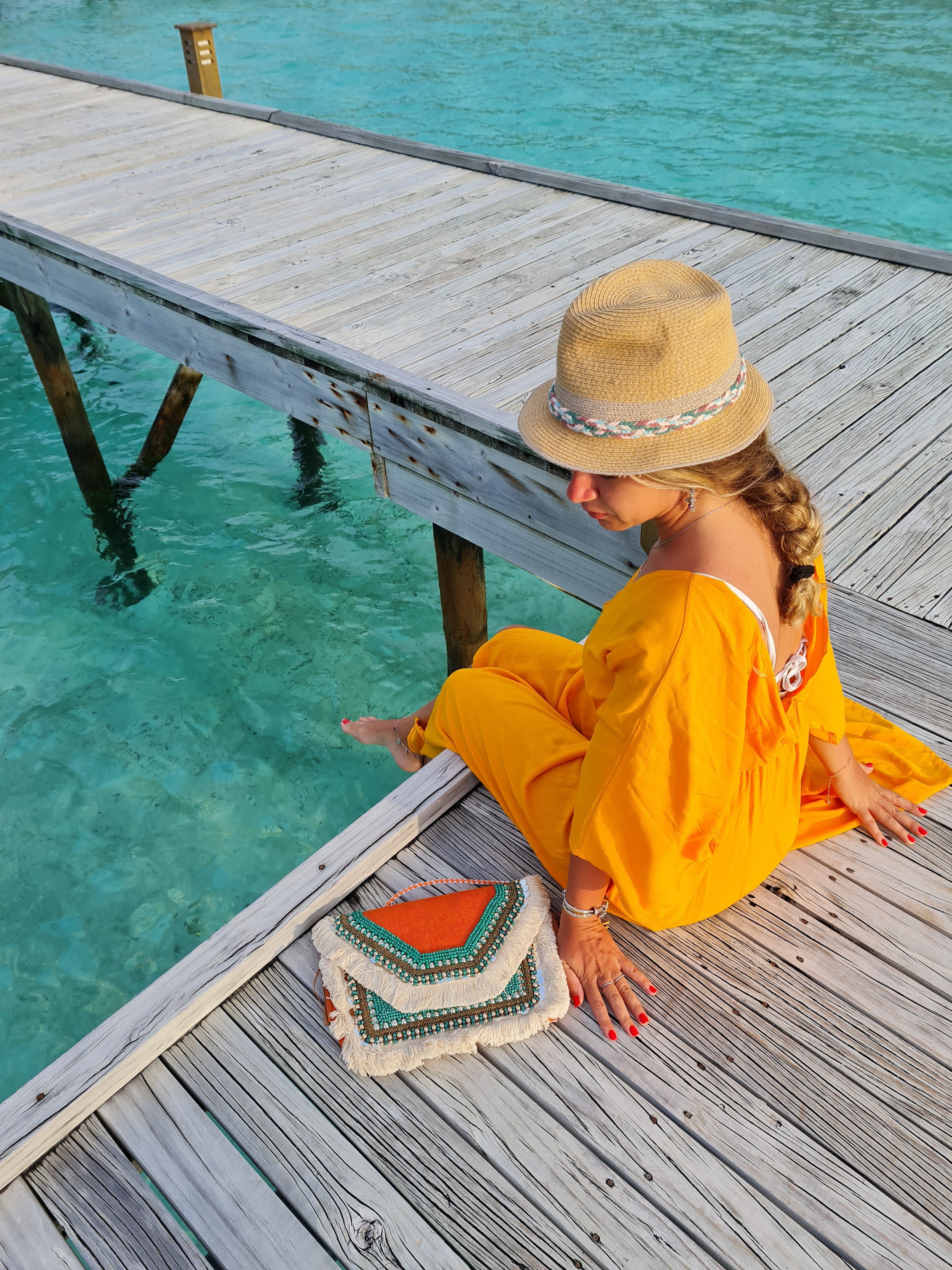 Whispers of Joy Bohemian Clutch