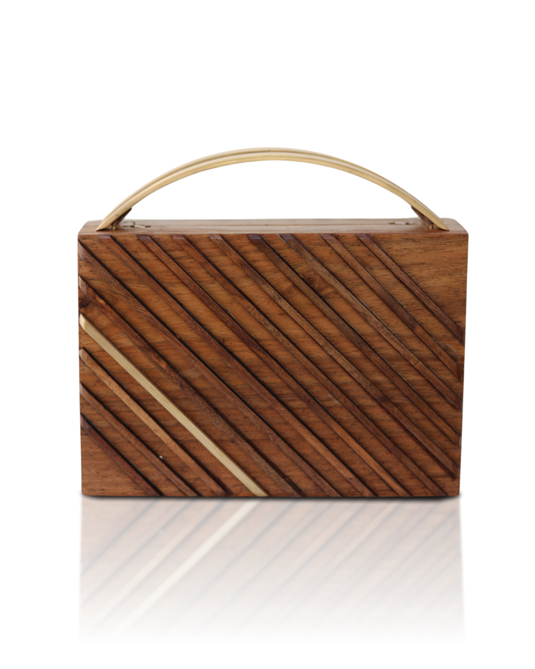 Wooden clutch bag sale