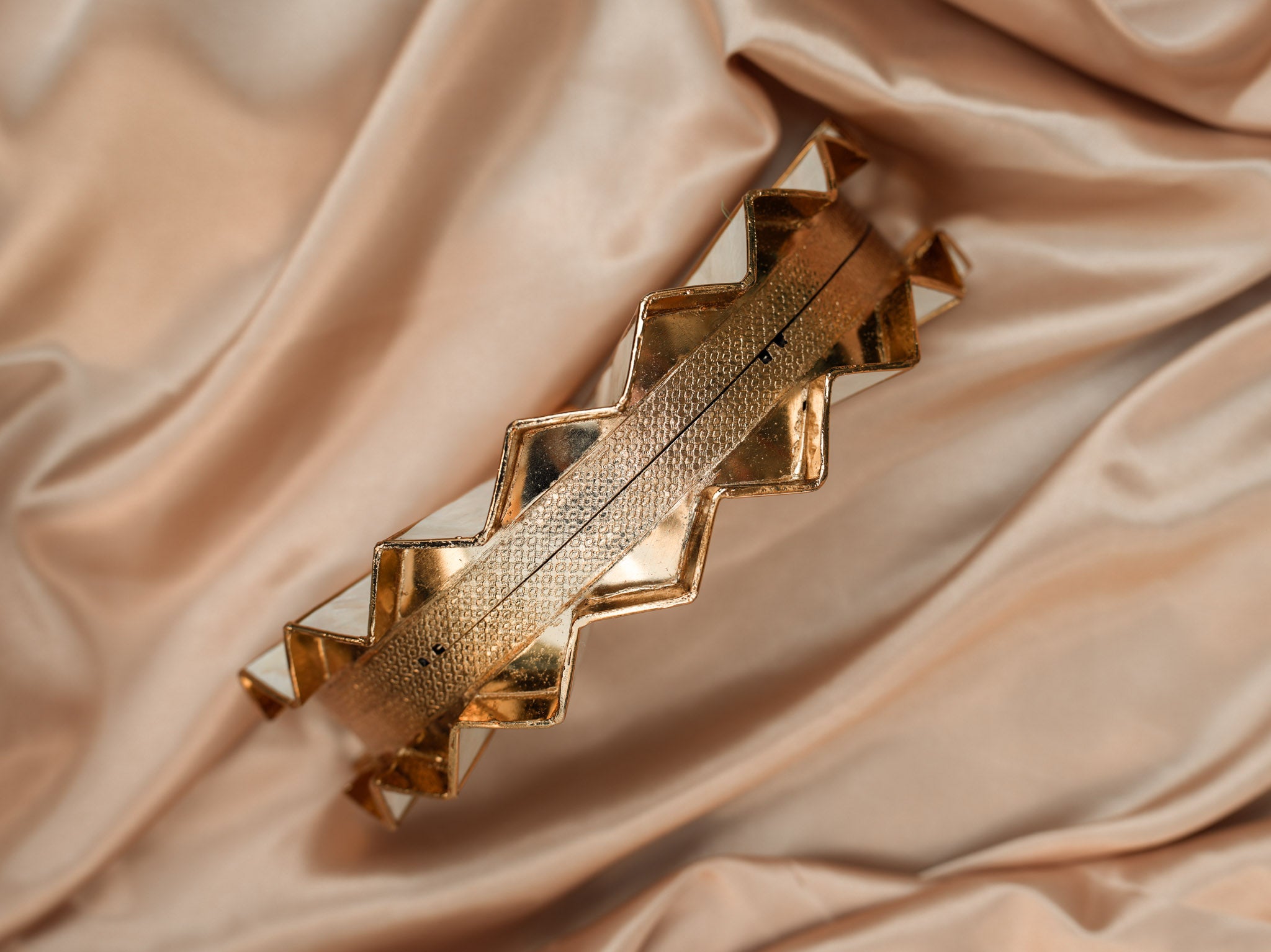 A Story to Carry Mother of Pearl Clutch