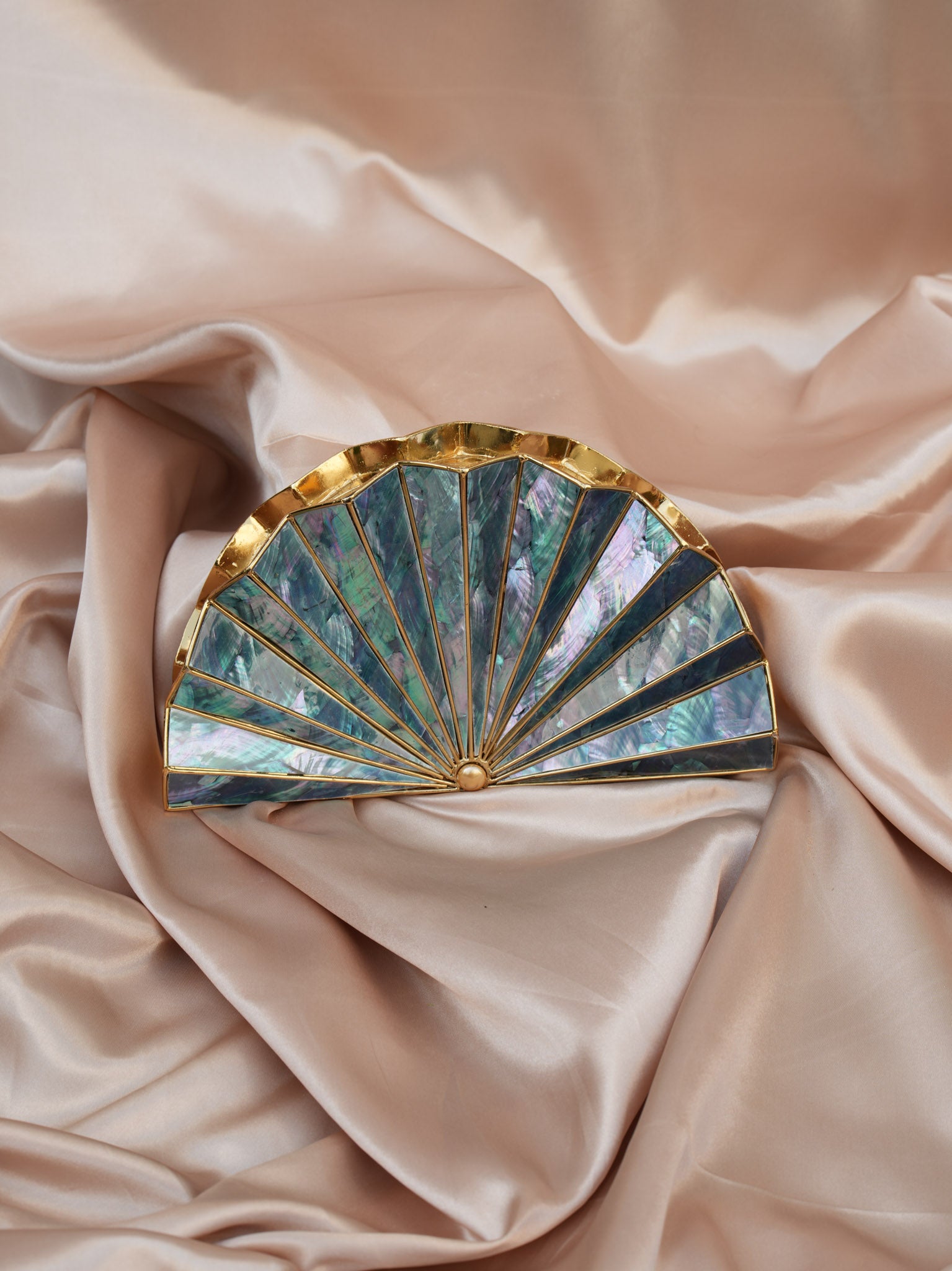 A Story to Carry Mother of Pearl Clutch