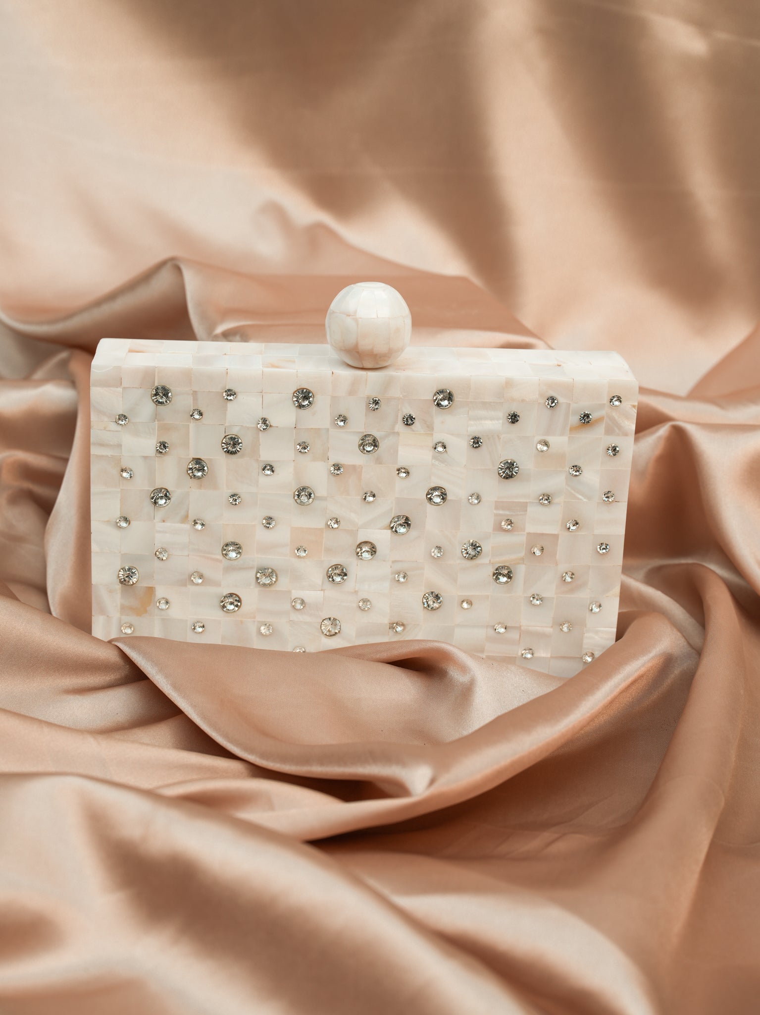 Sweet Serenity Mother of Pearl Clutch