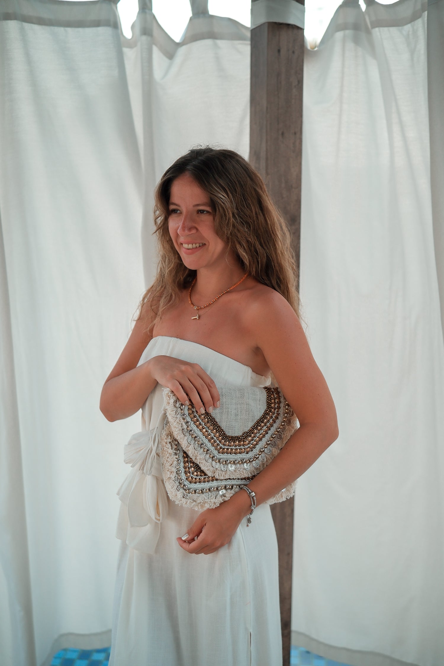 Sunshine Bliss Bohemian Clutch