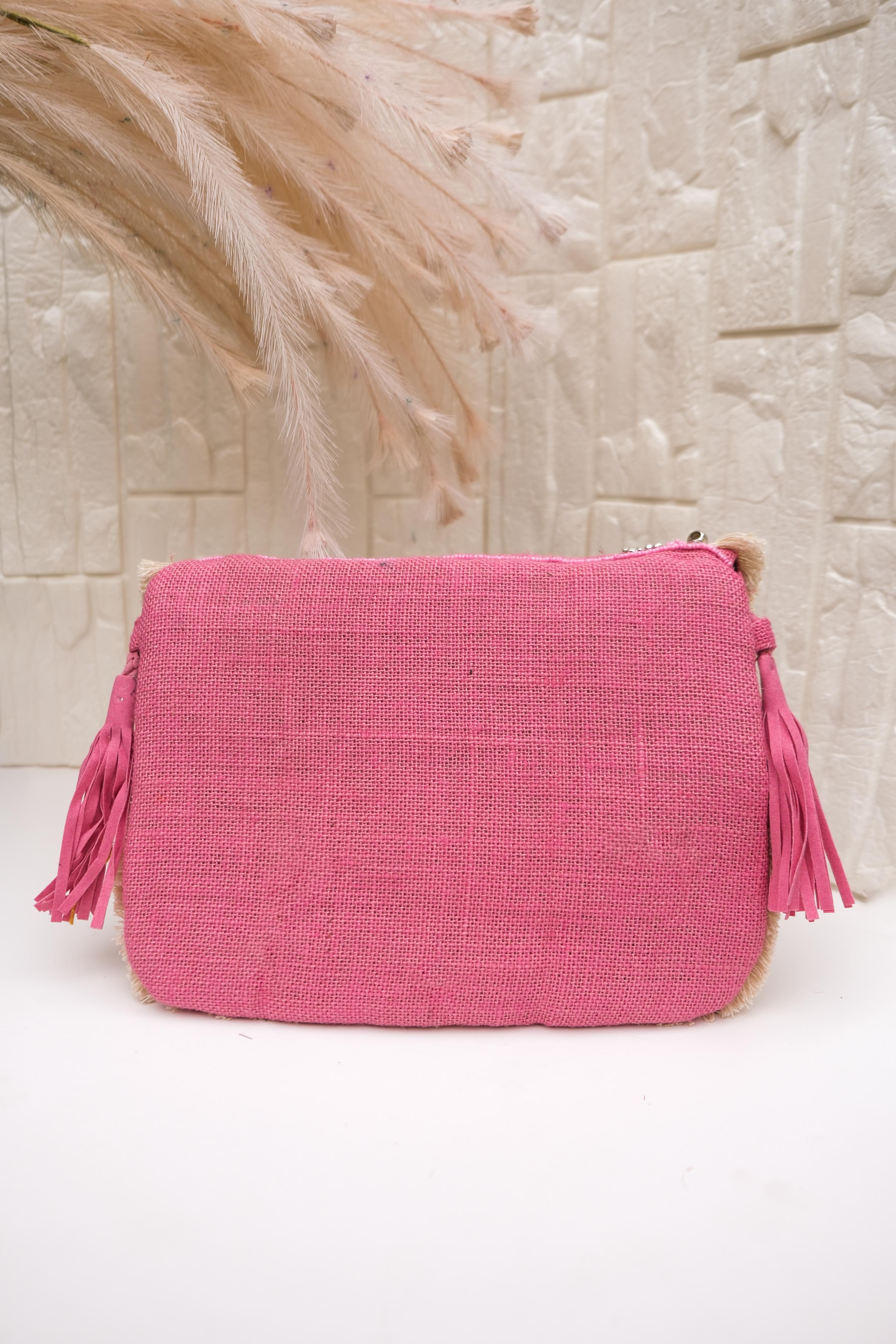 حقيبة يد بوهيمية رومانسية متوهجة