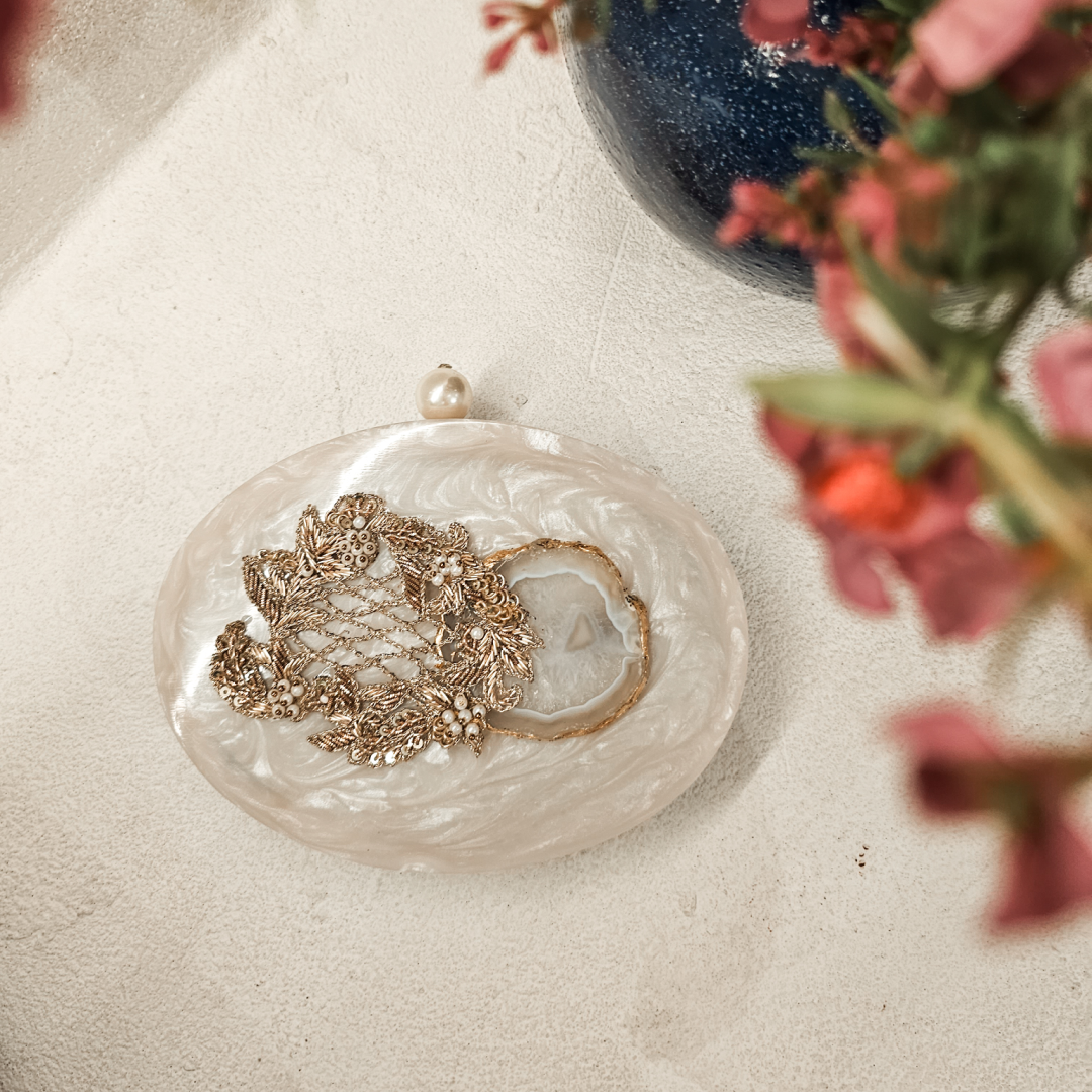 Evening Clutch Bags, Turn Up The Sunshine Resin Bag, Selomenika