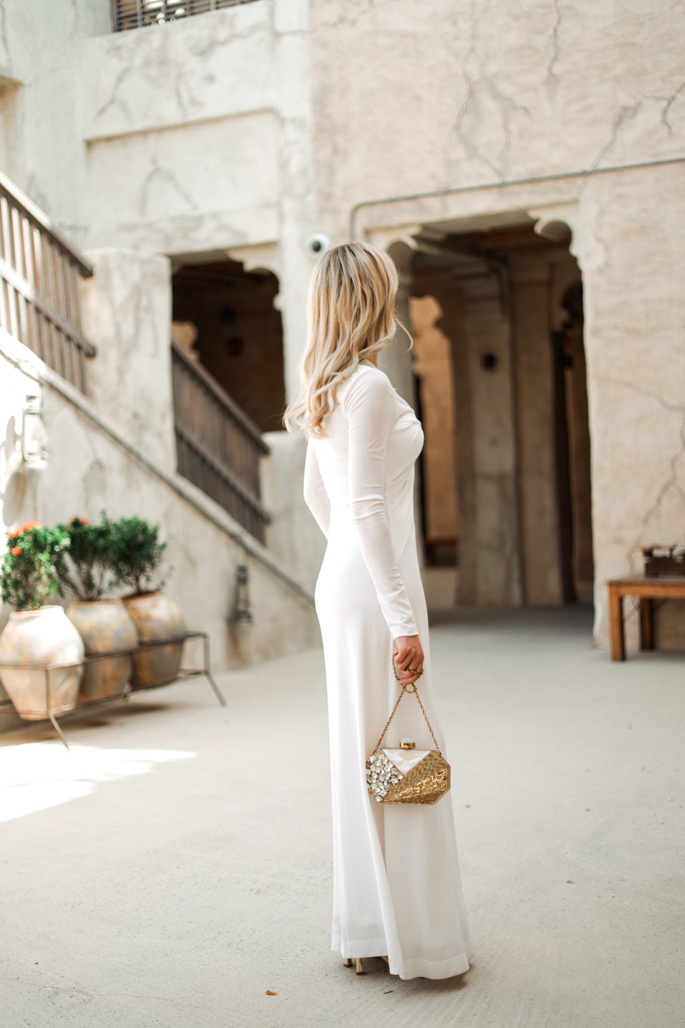 Golden Clutch Purse, Wish me Luck Brass Clutch, Selomenika