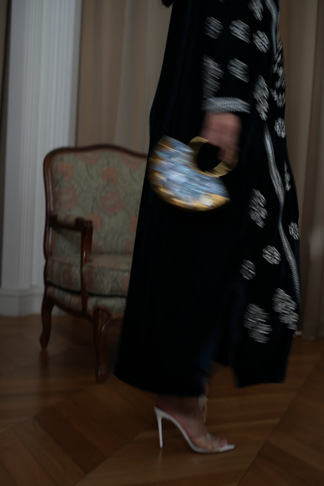 Make Yourself Happy Gold Bag