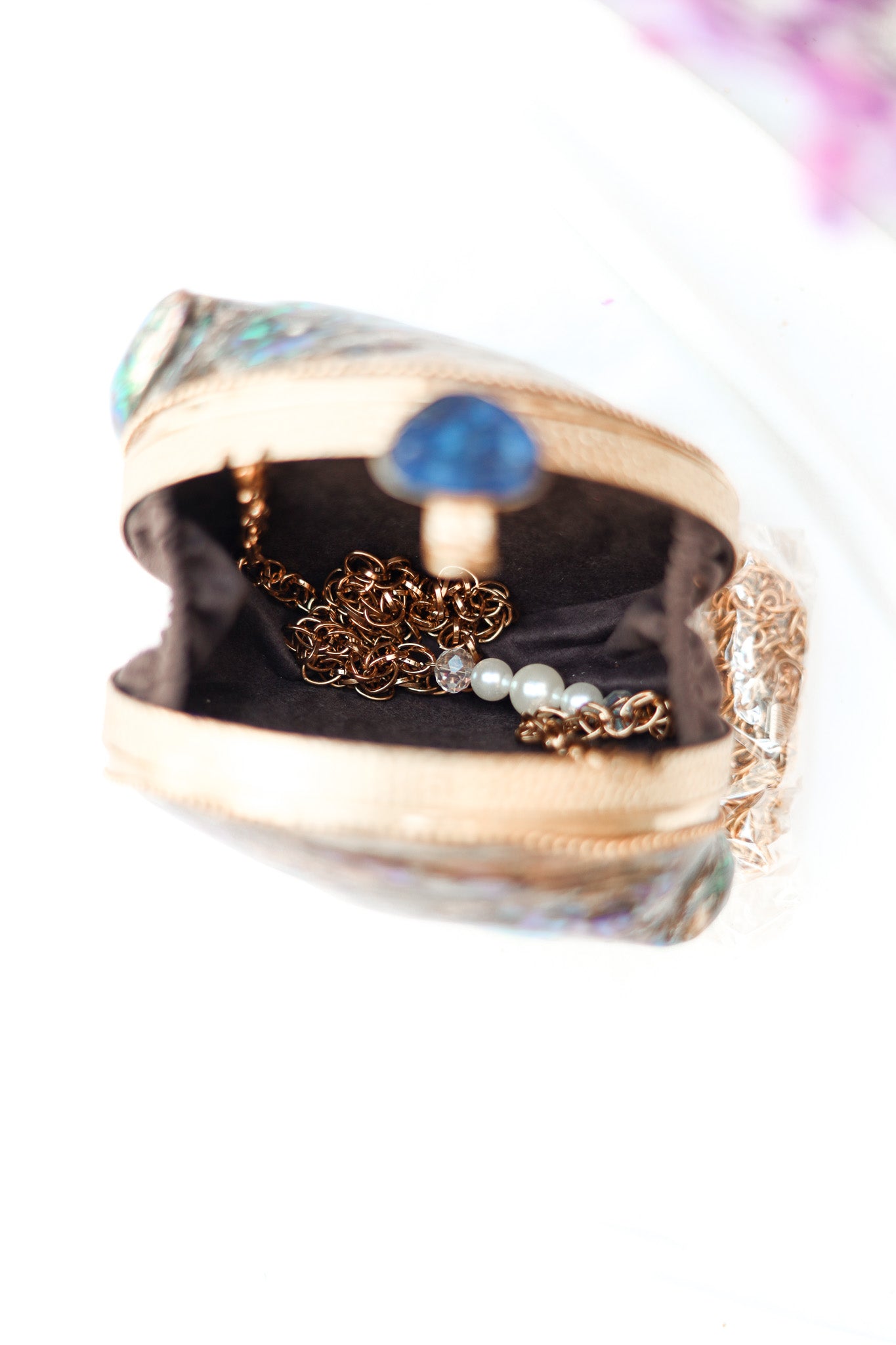 Best Clutch Purse For Wedding, Abalone Shell Clutch, Selomenika