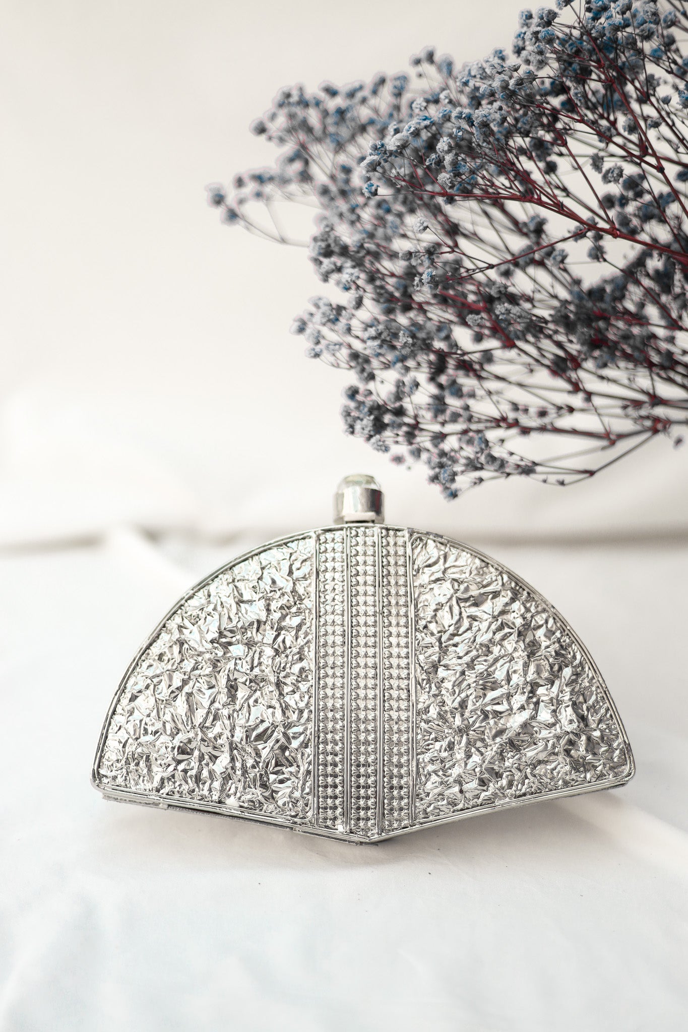 Party Clutch Purse, Oceans of Love Brass Clutch, Selomenika