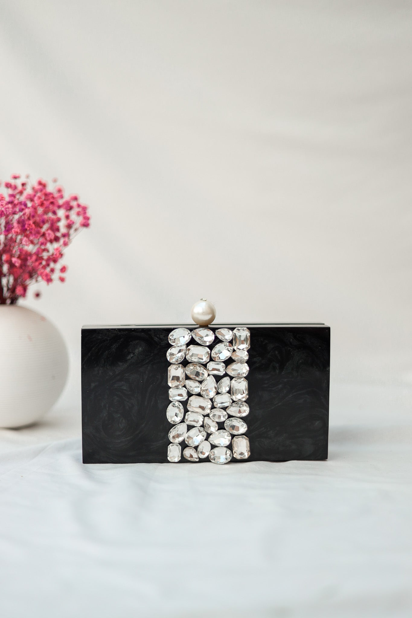 Acrylic Clutch Bag, Under The Sky Resin Bag, Selomenika