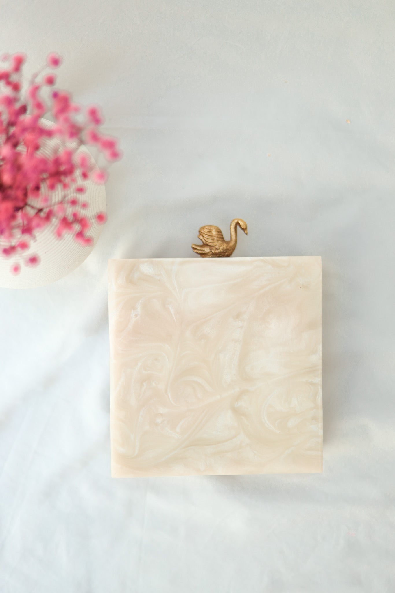 Acrylic Clutch Bag Women&