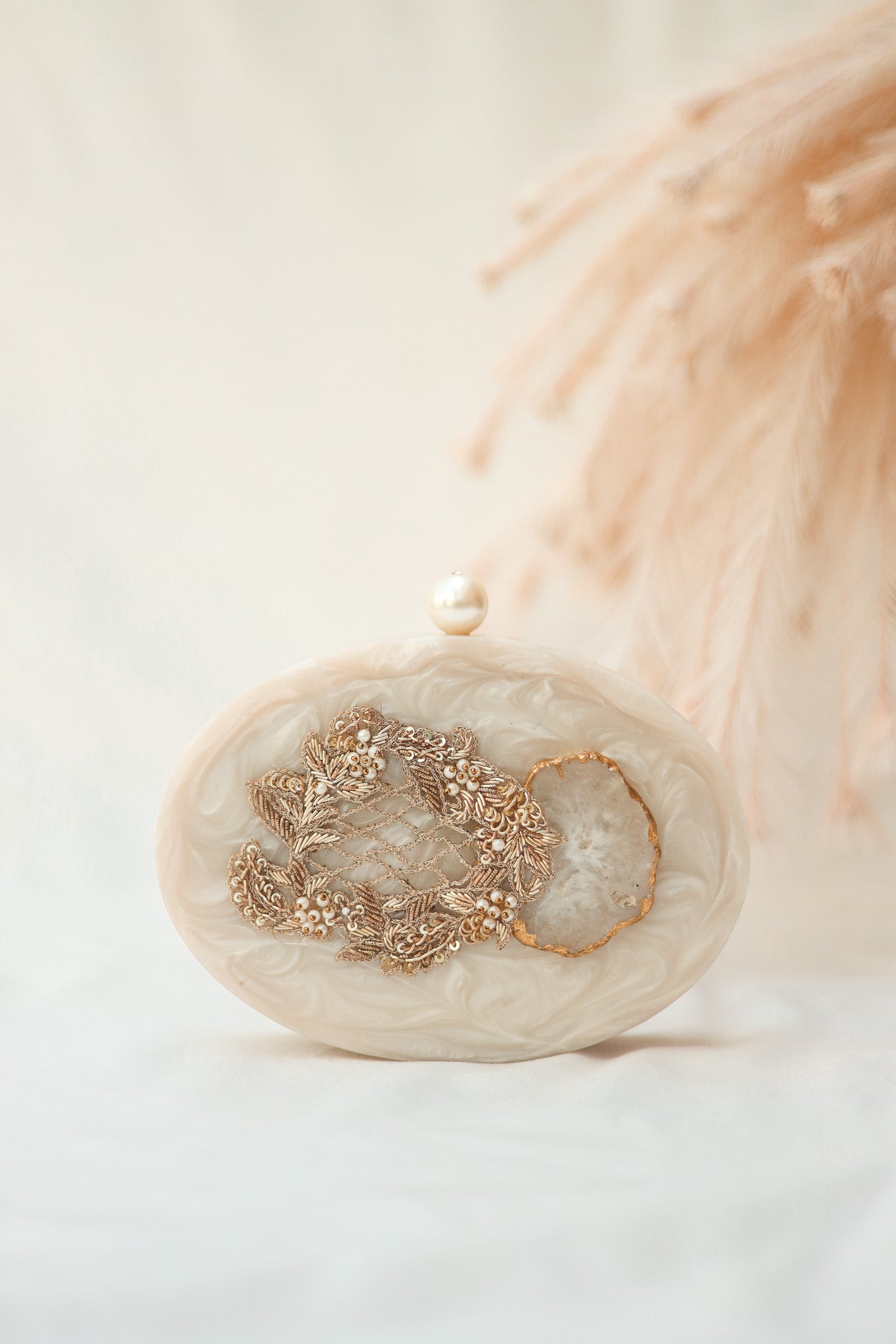 Evening Clutch Bags, Turn Up The Sunshine Resin Bag, Selomenika