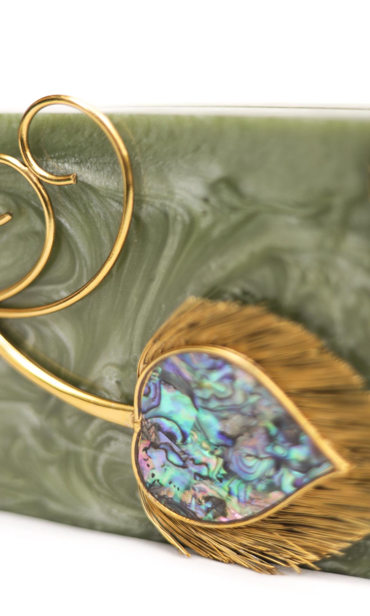 Sway into Serenity Clutch