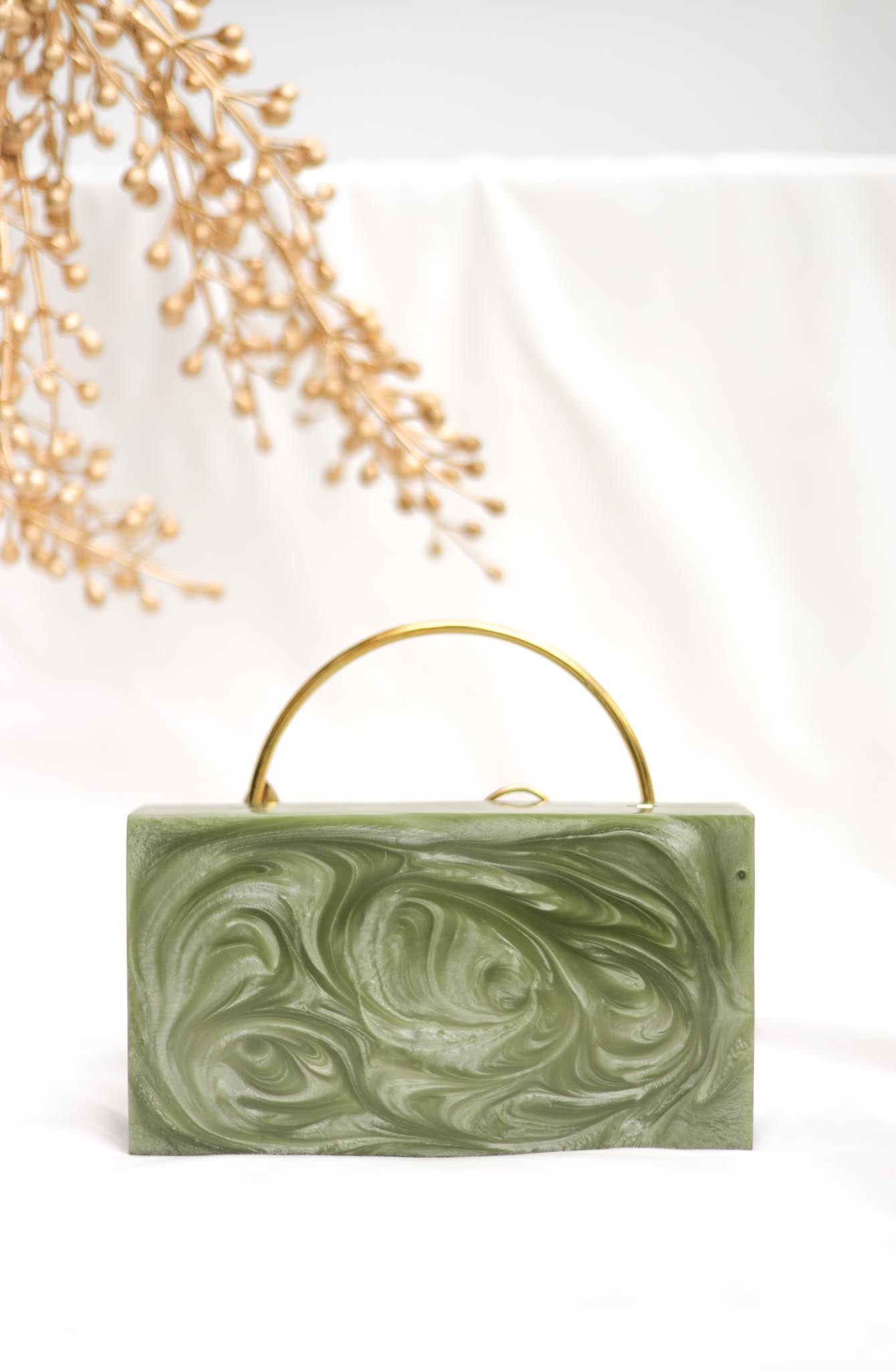 Sway into Serenity Clutch