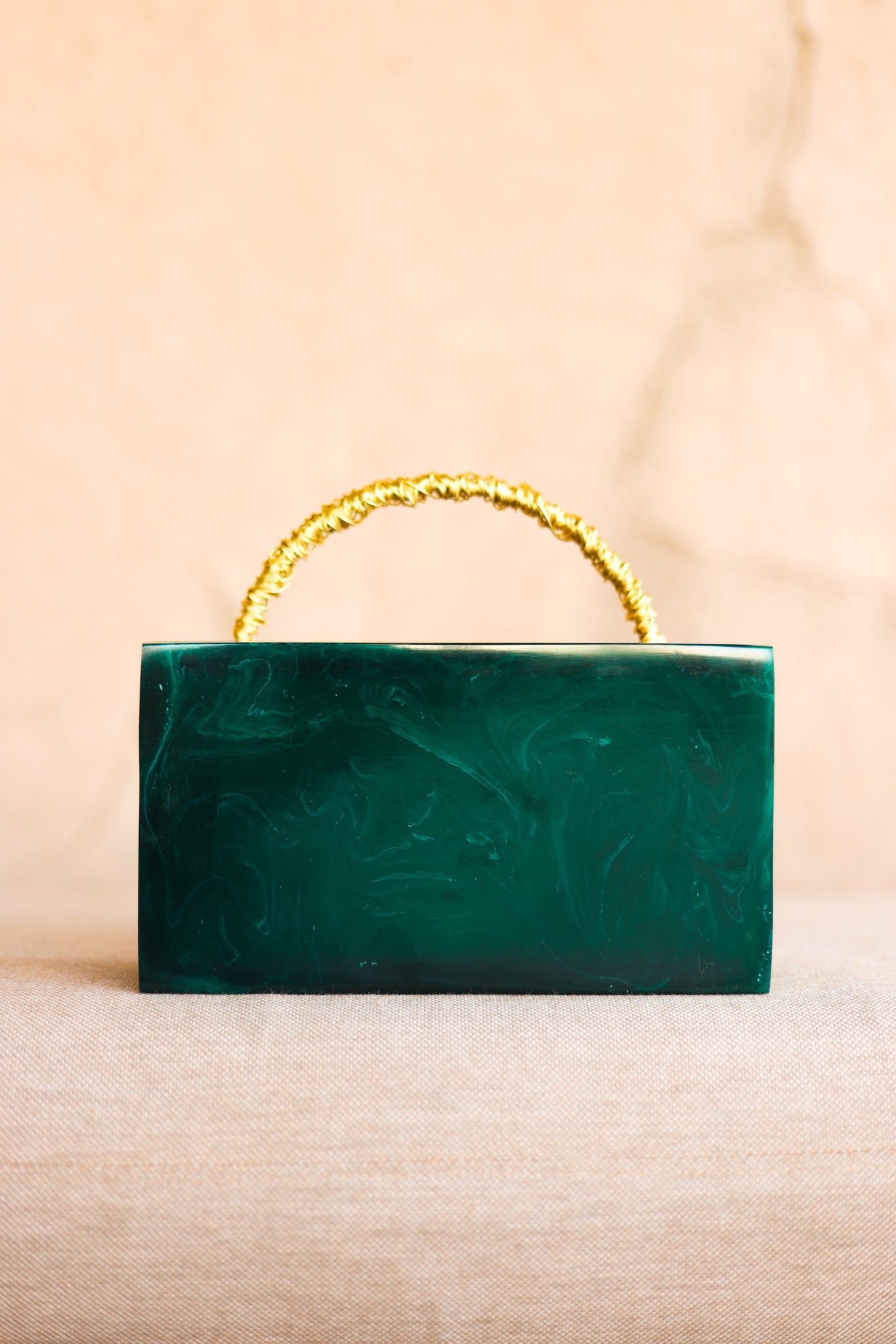 Emerald Embrace Clutch