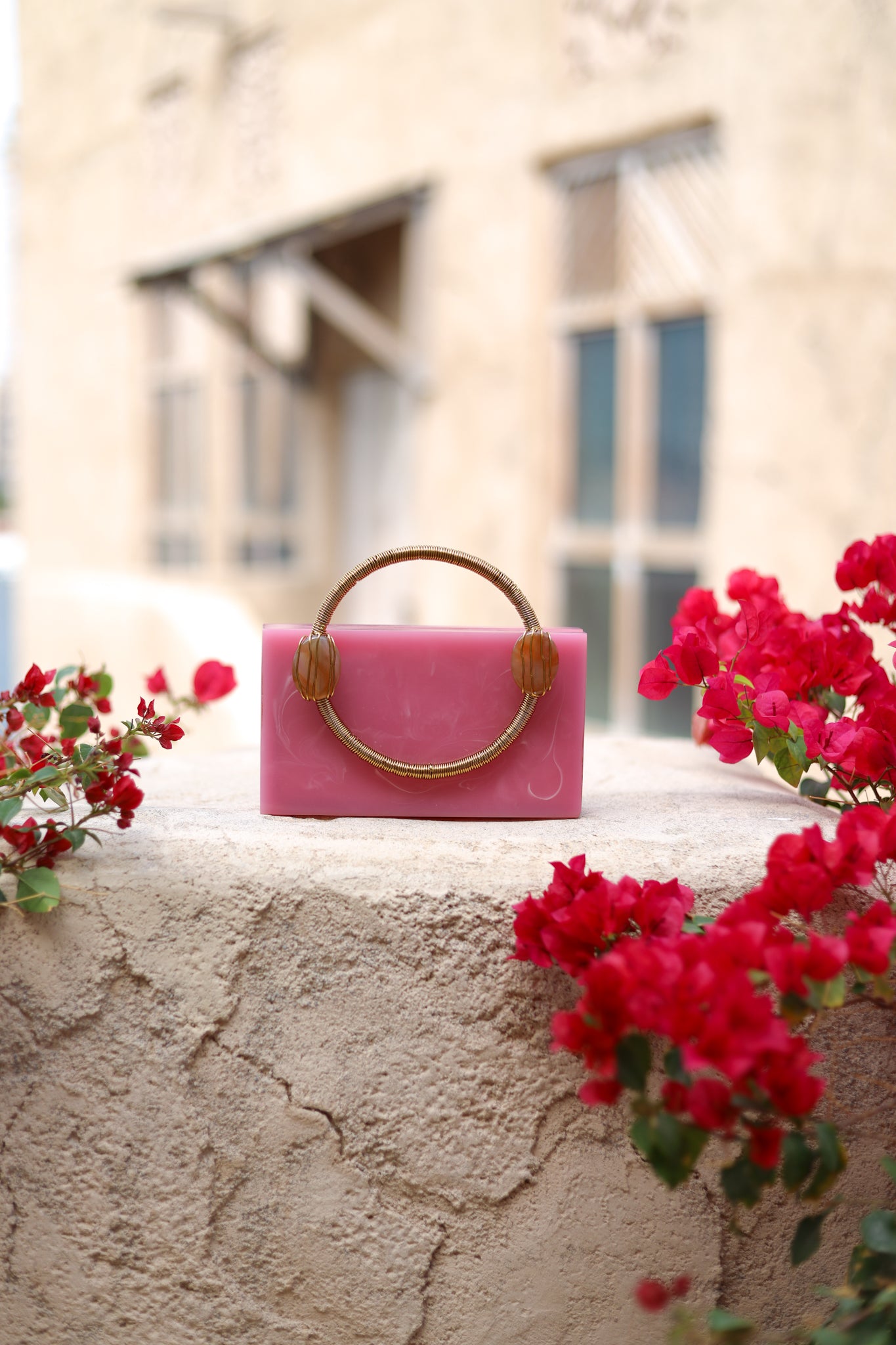 Pink Passion Resin Bag