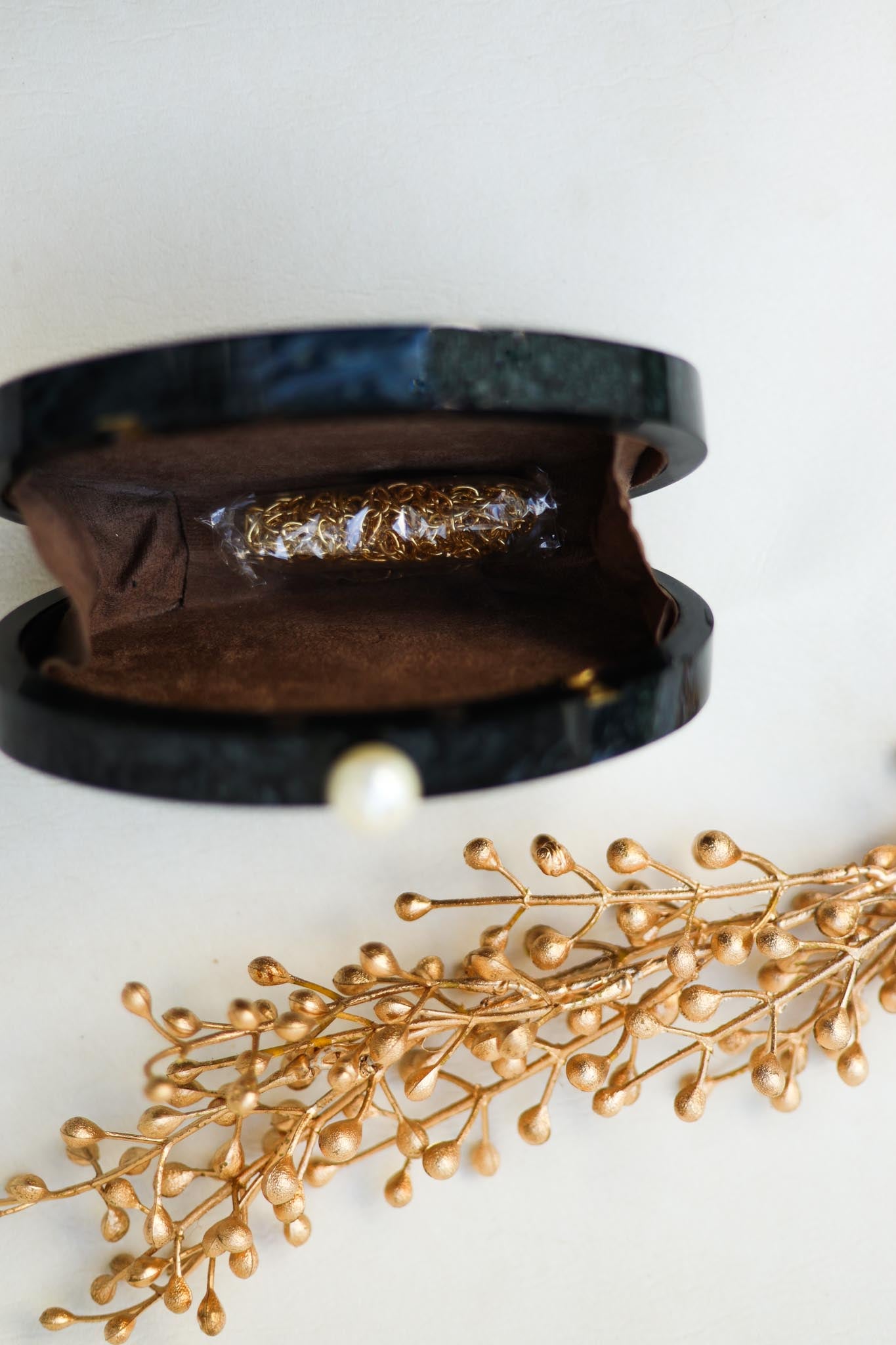 Unique Clutch Bag, Turn up the Sunshine Resin bag, Selomenika