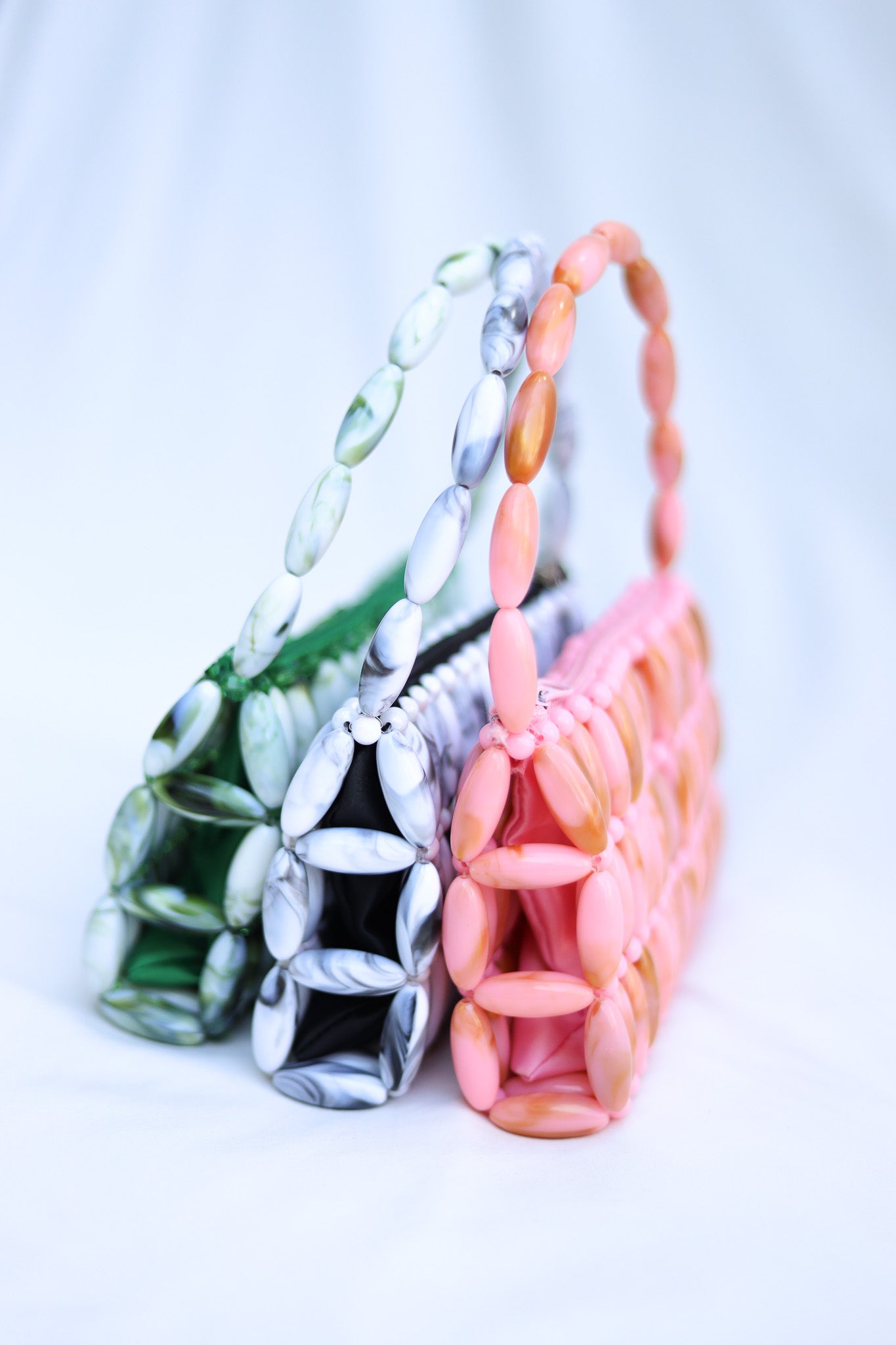 On My Way Out Beaded Bag