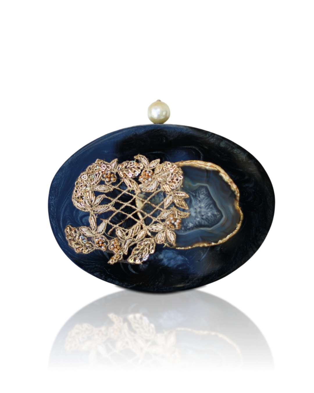 Turn Up The Sunshine Resin Bag (Black)