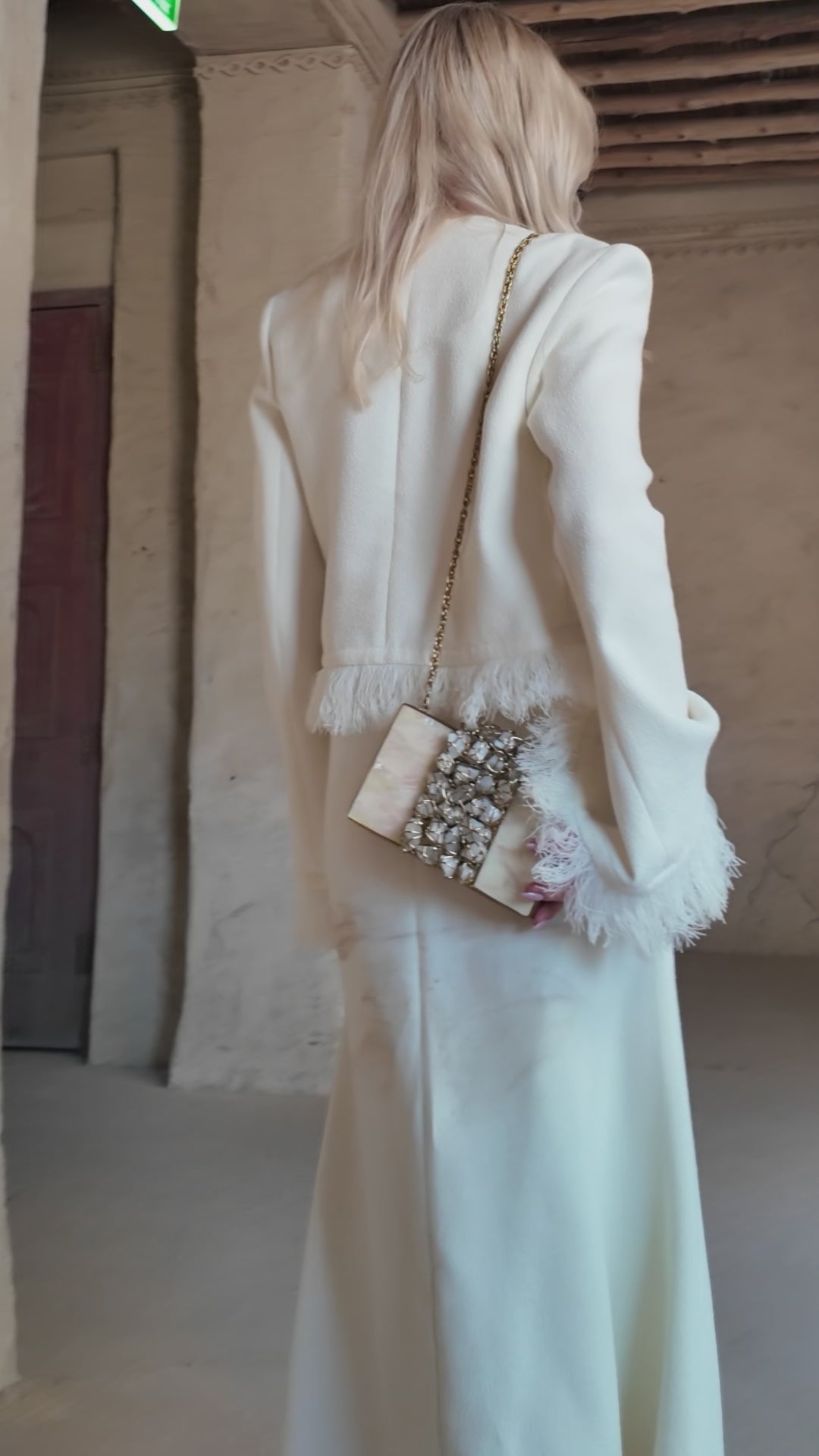 Lost Forever Brass Clutch