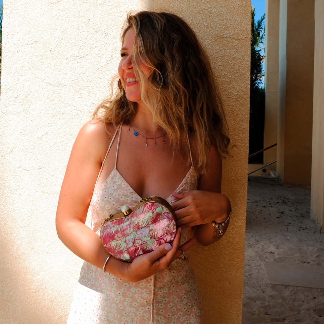 Clutch Bag For Women, Valentine Heart Shape Clutch, Selomenika