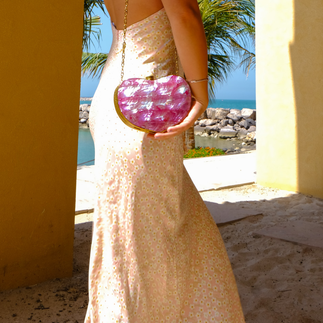 Clutch Bag For Women, Valentine Heart Shape Clutch, Selomenika