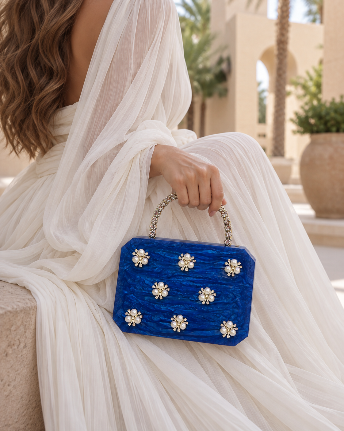 Beyond the Ordinary Clutch (Navy Blue)