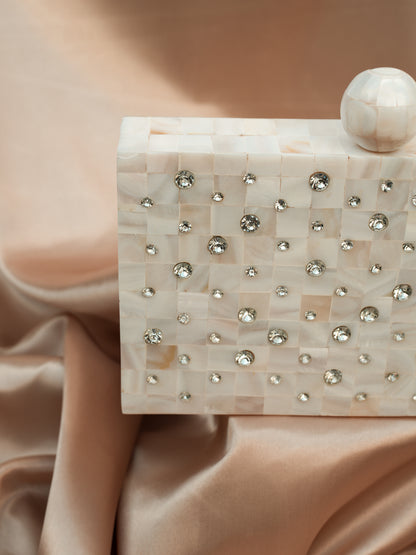 Sweet Serenity Mother of Pearl Clutch