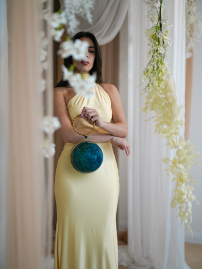 World in Your Hand Clutch