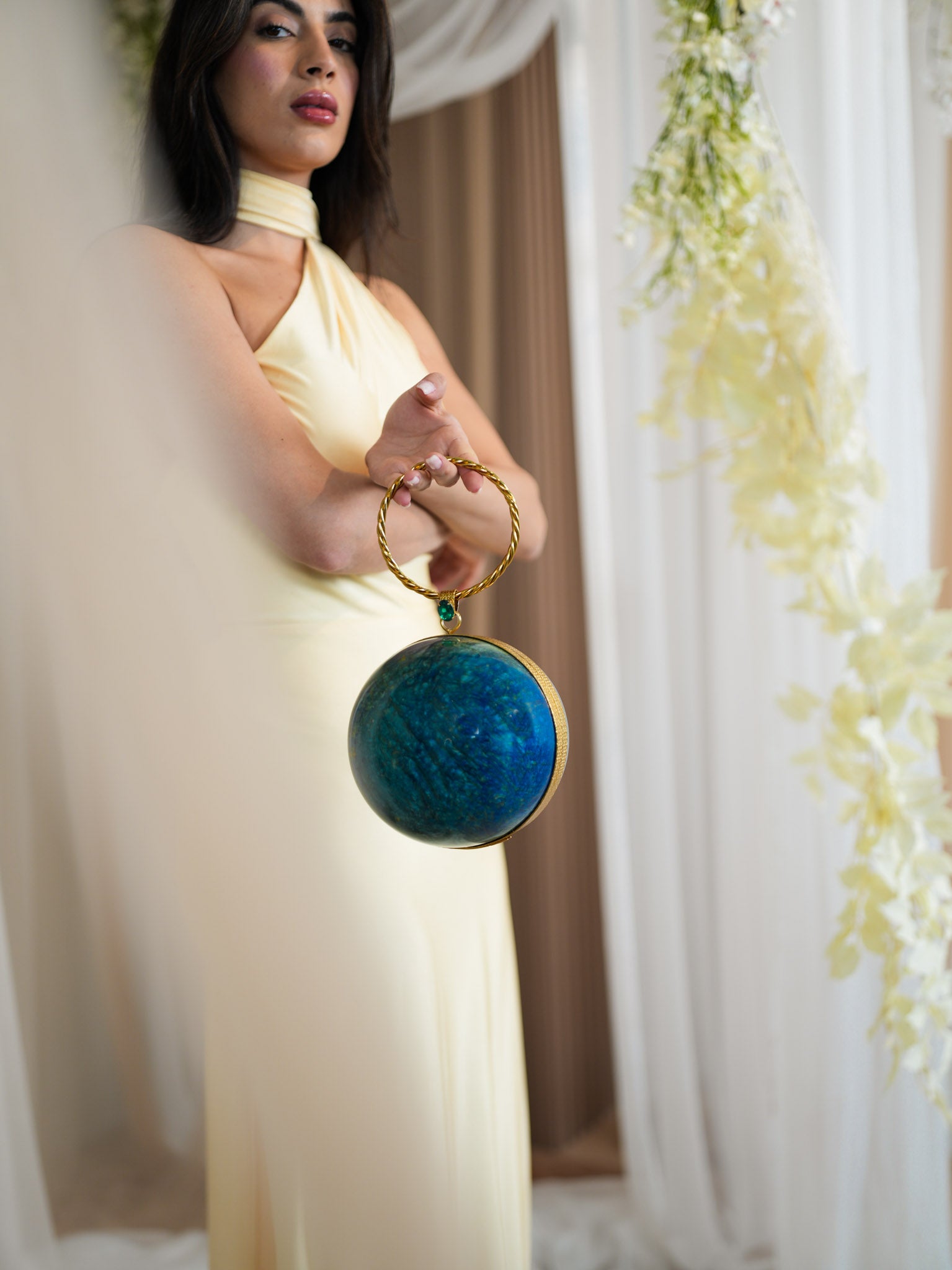 World in Your Hand Clutch