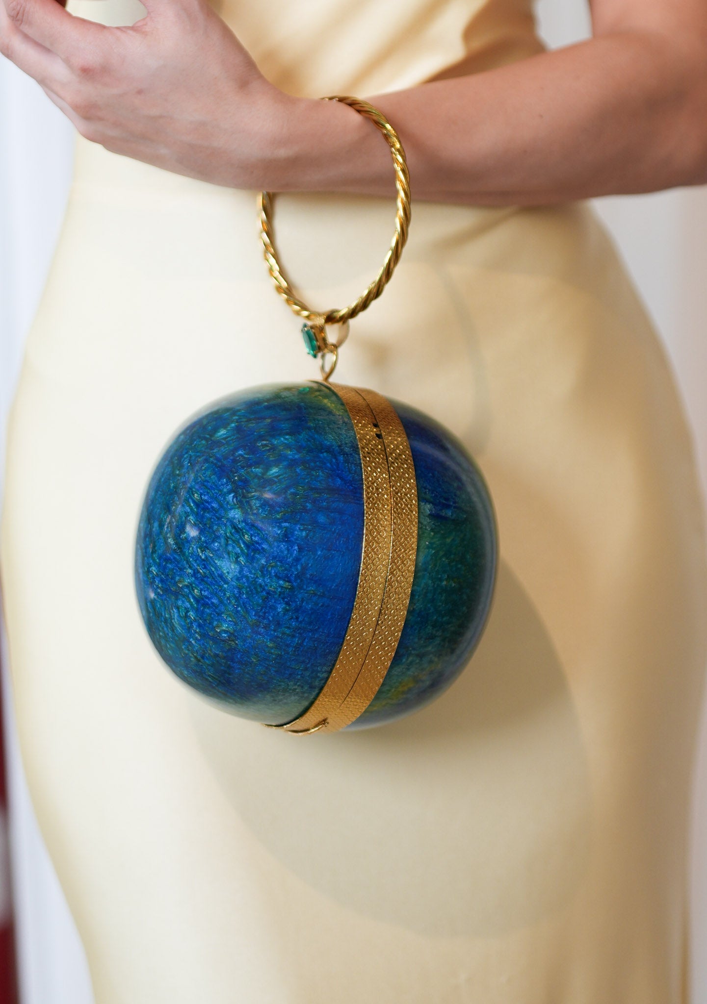 World in Your Hand Clutch