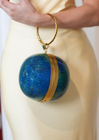 World in Your Hand Clutch