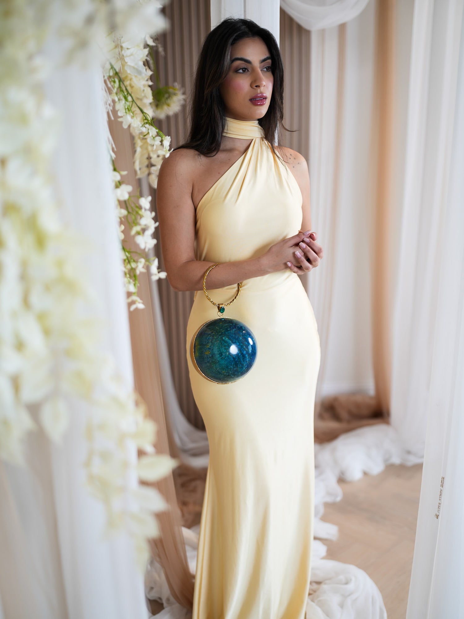 World in Your Hand Clutch