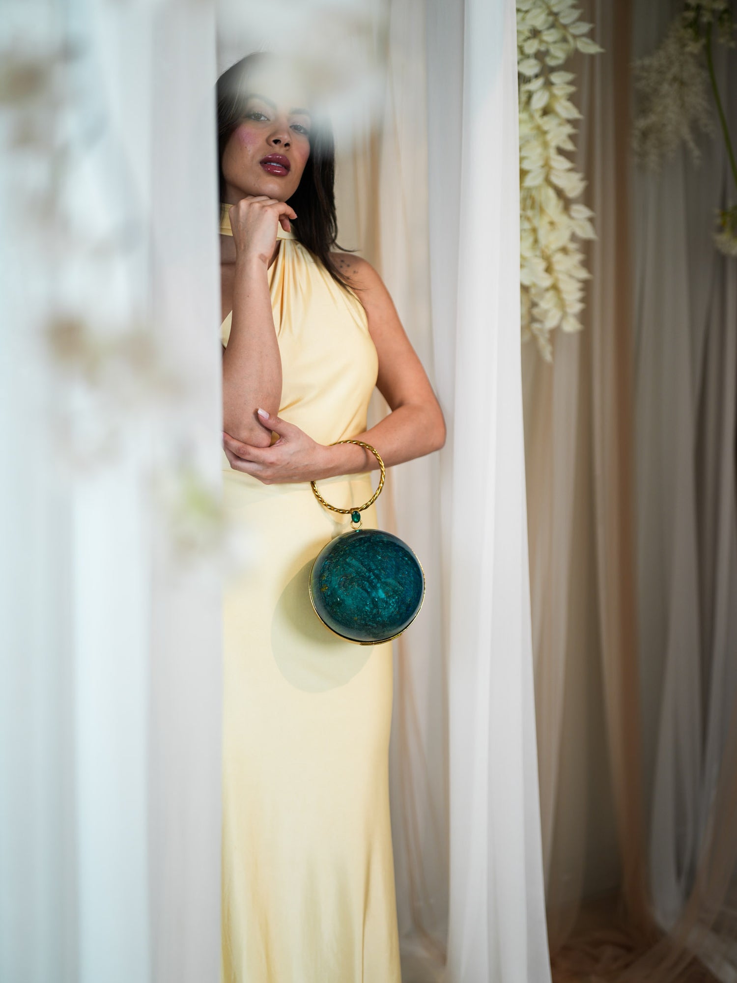 World in Your Hand Clutch