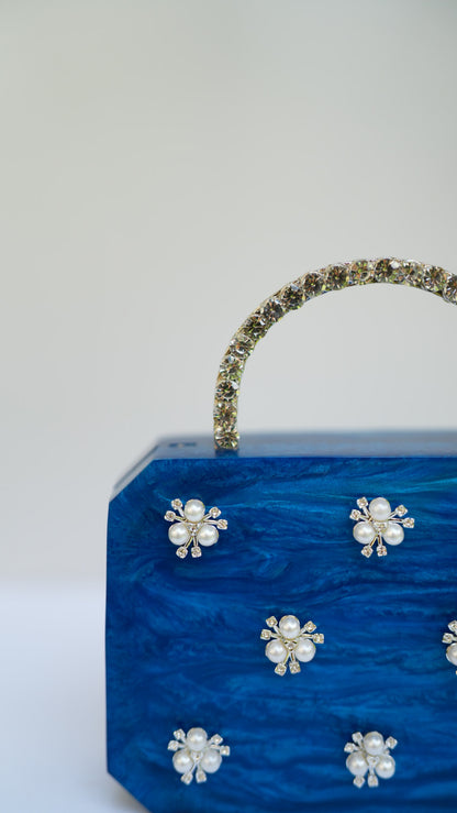 Beyond the Ordinary Clutch (Navy Blue)