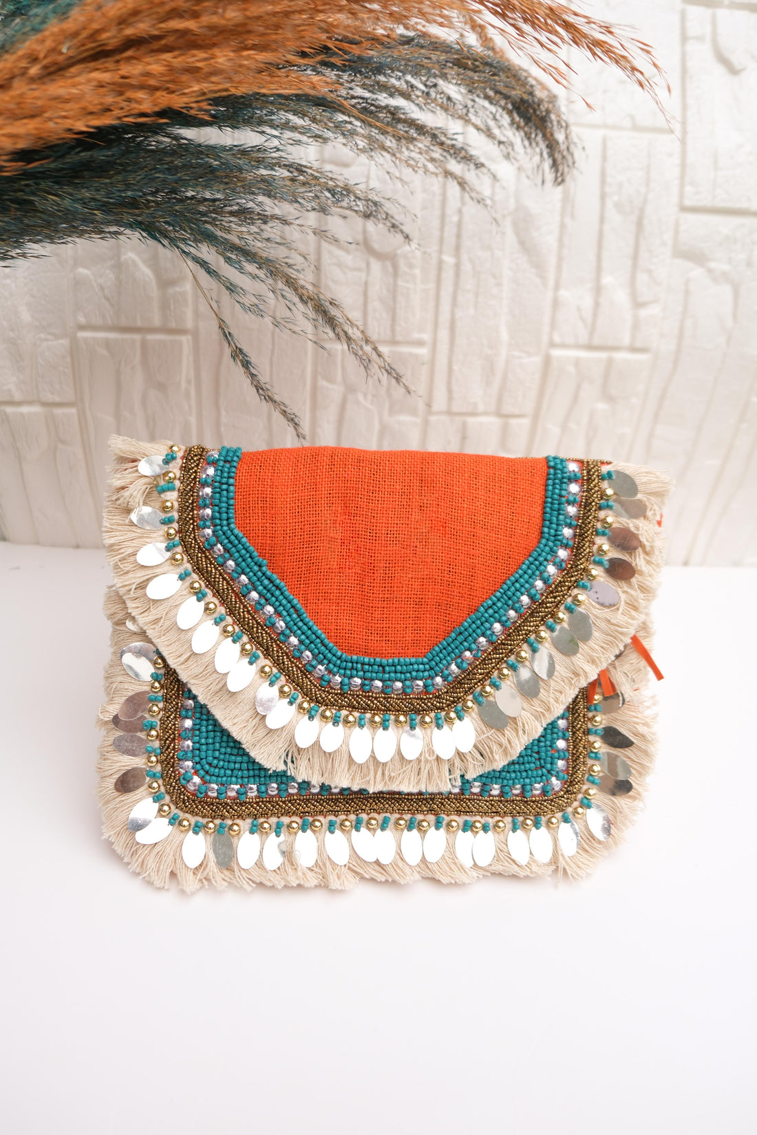 Whispers of Joy Bohemian Clutch