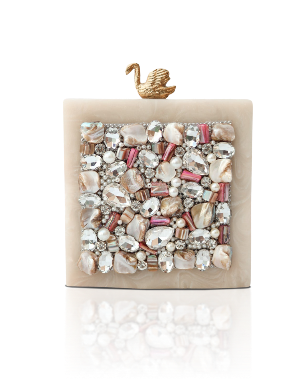 Delightfully in Love Resin Clutch