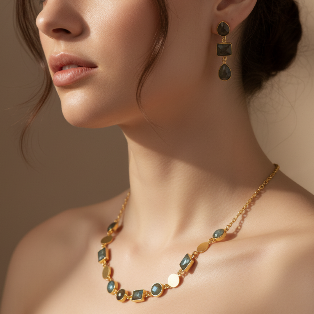 Divine Reflection Necklace Set