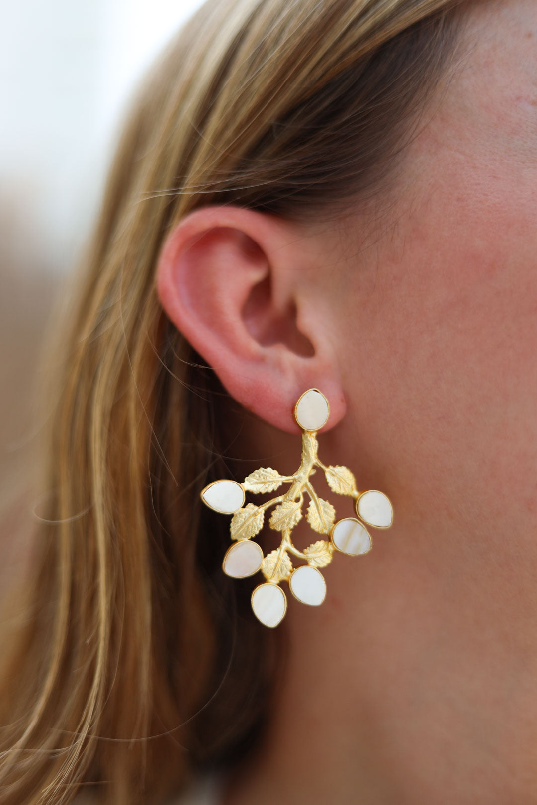 Pearl Earrings For Weddings, Delights Pearl Earrings, Selomenika