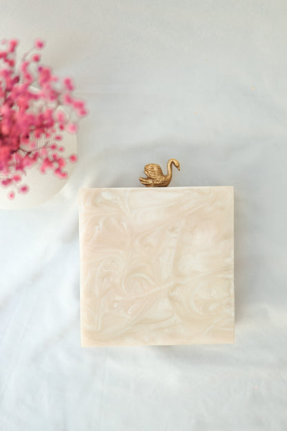 Acrylic Clutch Bag Women&