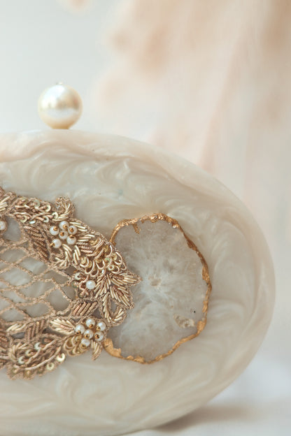 Evening Clutch Bags, Turn Up The Sunshine Resin Bag, Selomenika