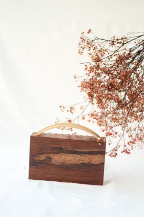 Wooden Clutch Bag, Close to the Nature Wooden Bag, Selomenika