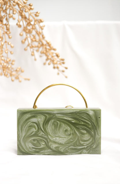 Sway into Serenity Clutch