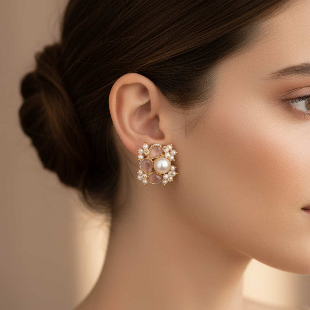 Melodic Love Monalisa Stone Earrings