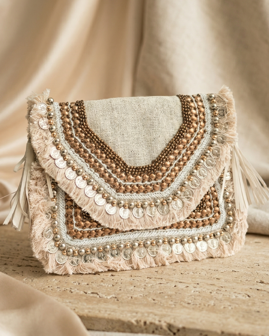 Sunshine Bliss Bohemian Clutch