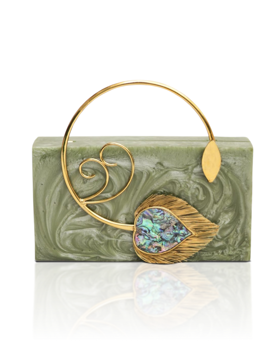 Sway into Serenity Clutch