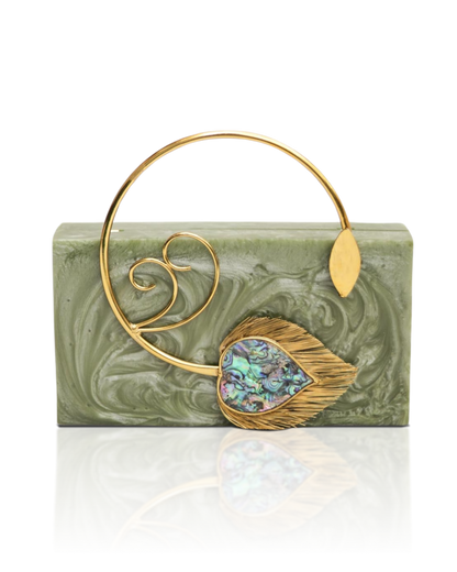 Sway into Serenity Clutch