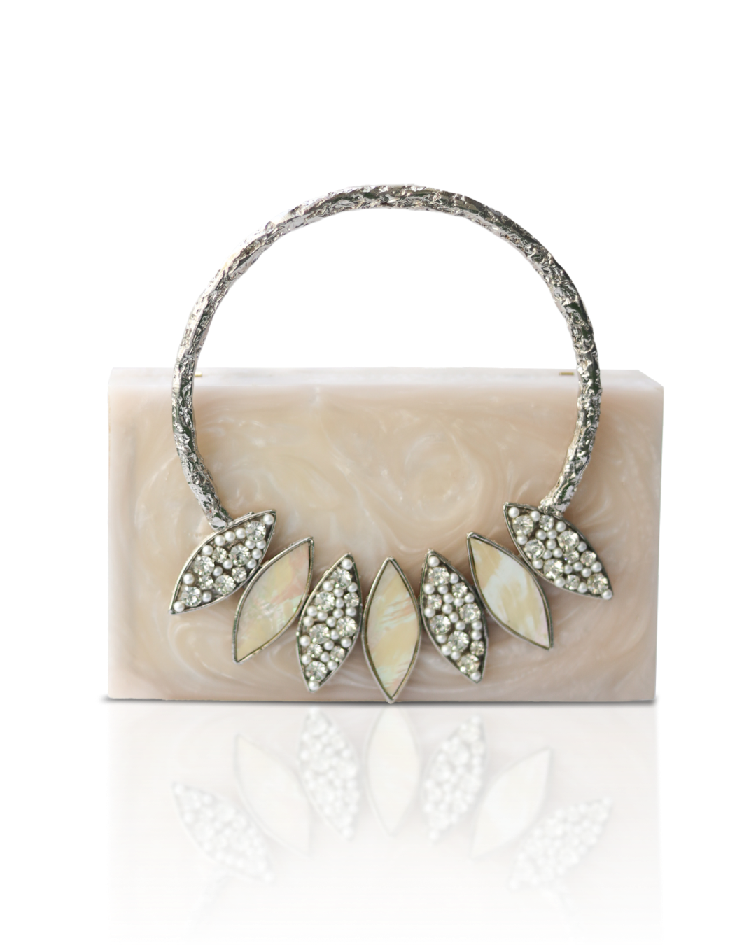 Thriving All Night Clutch (Silver handle)
