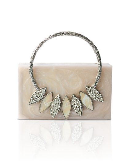 Thriving All Night Clutch (Silver handle)