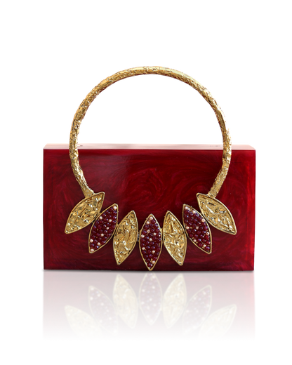 Thriving All Night Bag (Burgundy color)