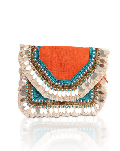 Whispers of Joy Bohemian Clutch